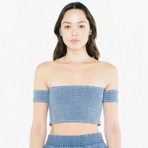 American Apparel Denim Tube Top - Medium